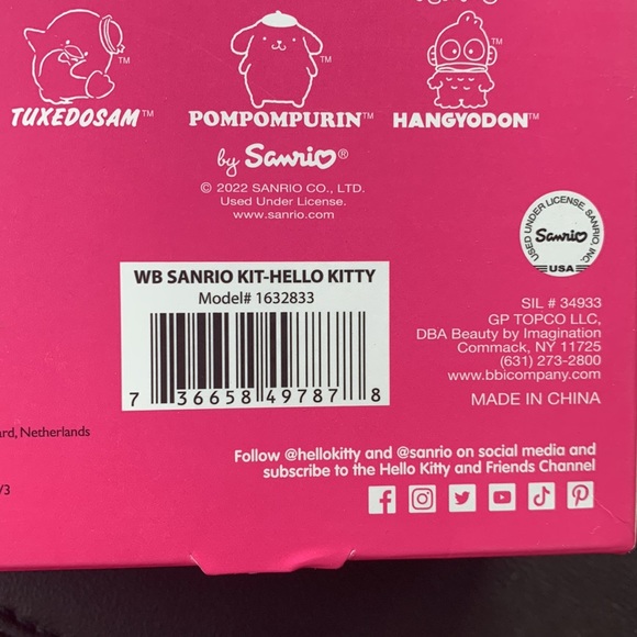 Hello Kitty Wet brush detangling set - Picture 4 of 4